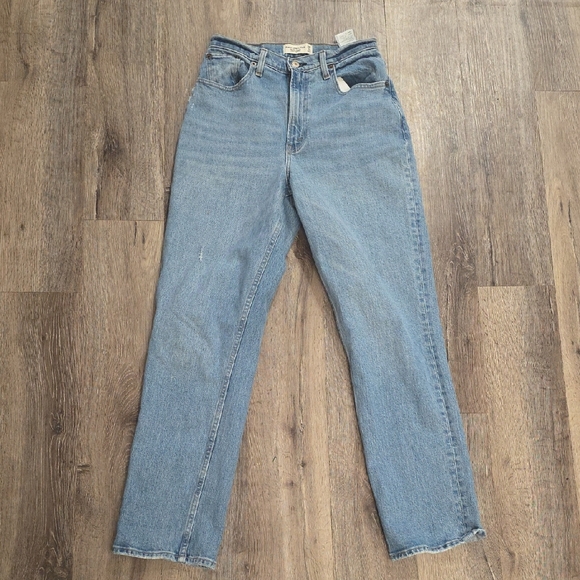 Abercrombie & Fitch Denim - Abercrombie And Fitch Vintage 90's Straight Leg Ultra High Rise Jeans